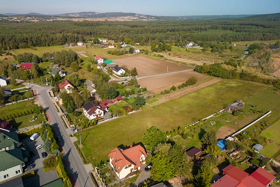 Działka bez dostępu do drogi